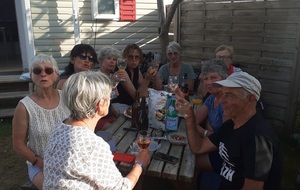 Apéro en fin de journée au camping