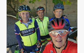 Rando VTT  le 14 octobre 2026 départ du Spot à 14 h